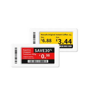 2,13-дюймовые многоязычные электронные полочные этикетки серии Лайт
