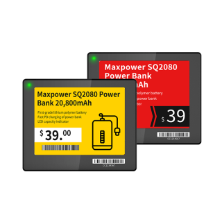 4,2-дюймовая многоязычная электронная этикетка для полки Стройный
 Ряд
