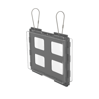 Двухсторонний подвесной дисплей для 7,5-дюймового английский как второй язык
