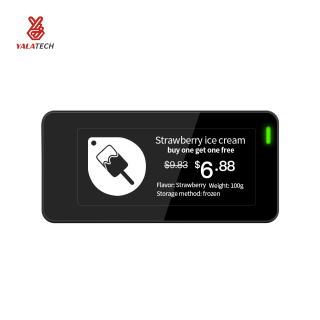 2,9-дюймовая многоязычная цифровая этикетка для морозильной камеры, водонепроницаемая