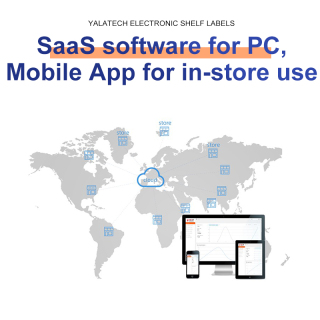 1,54-дюймовая электронная полочная этикетка